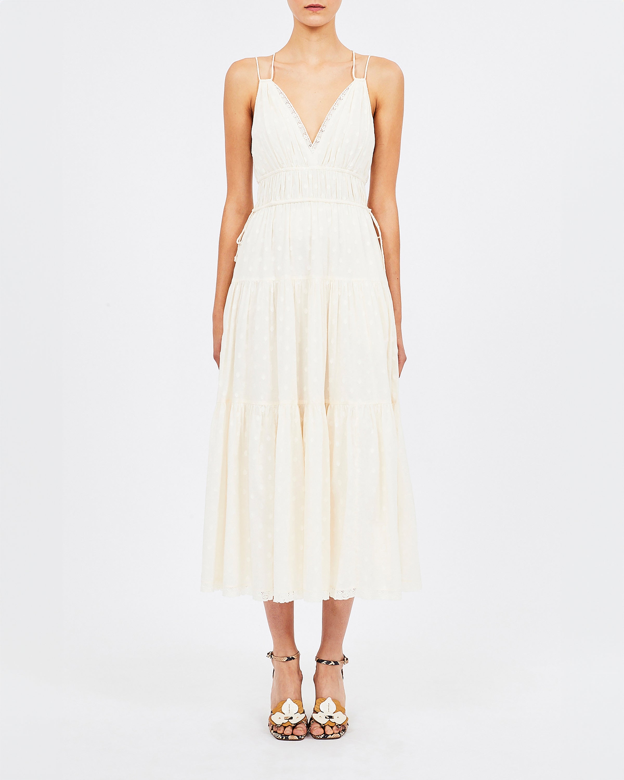 Ulla Johnson Freya Dress in Pristine