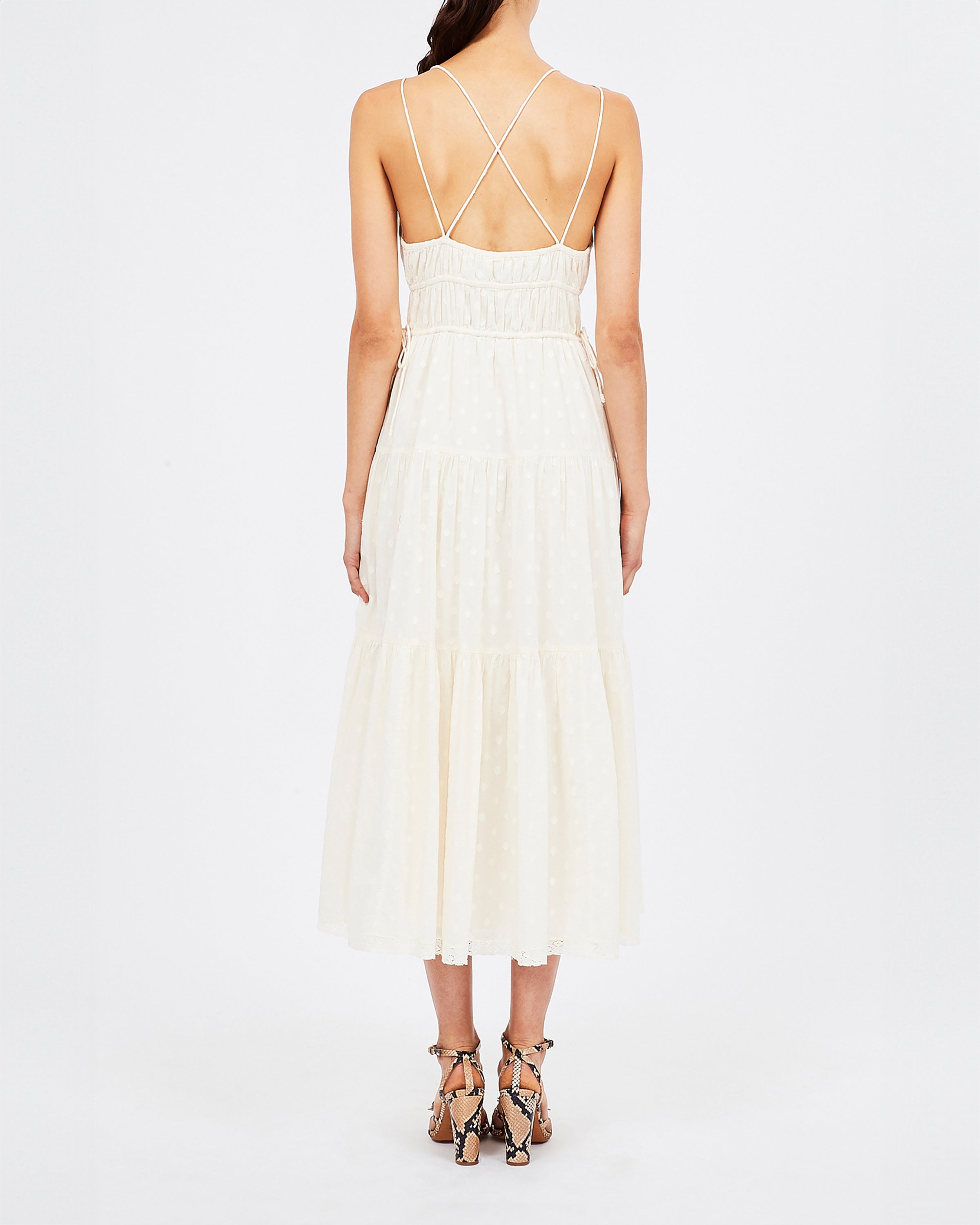 Ulla Johnson Freya Dress in Pristine
