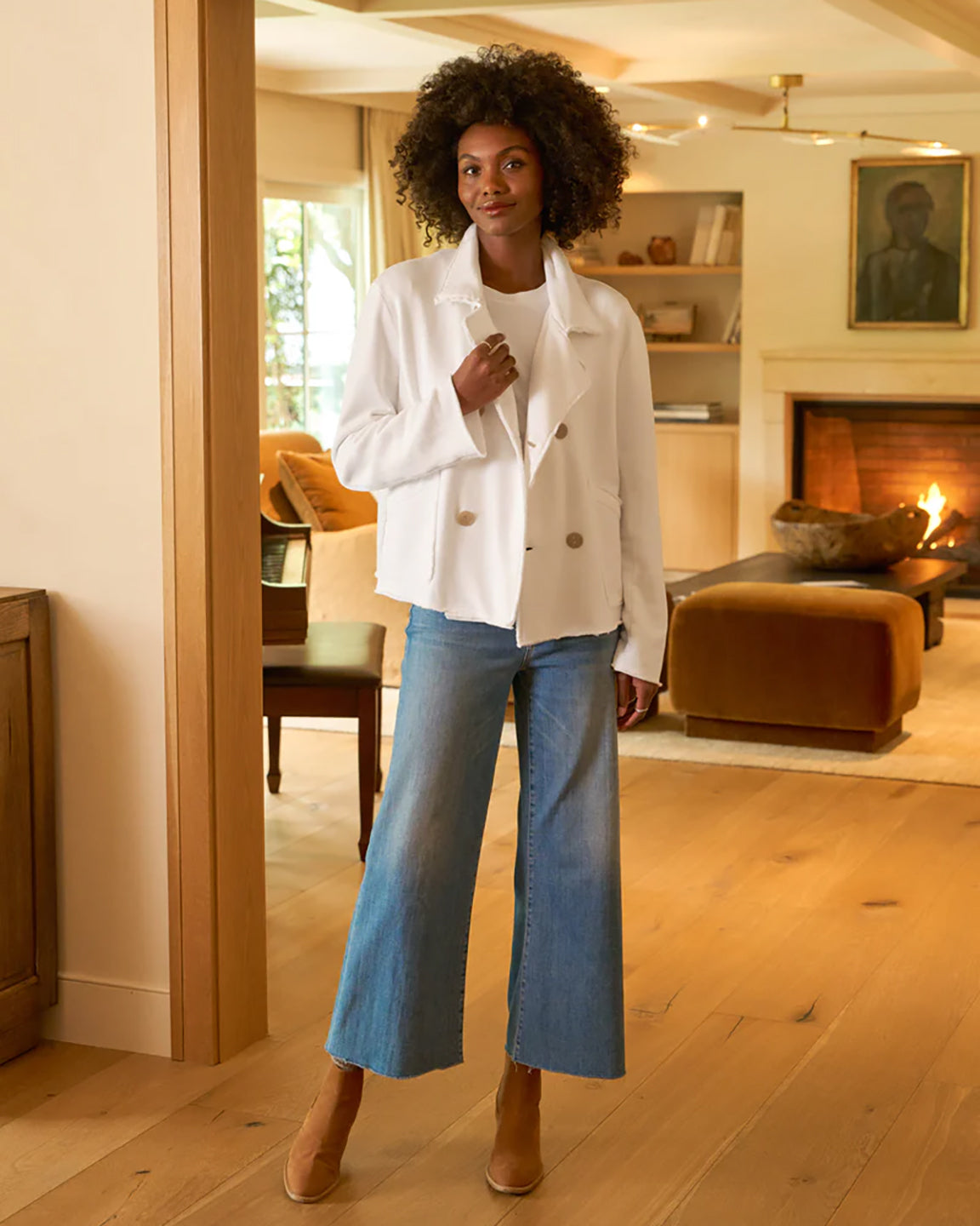 Frank & Eileen Galway Gaucho in 1972 Light Wash Indigo