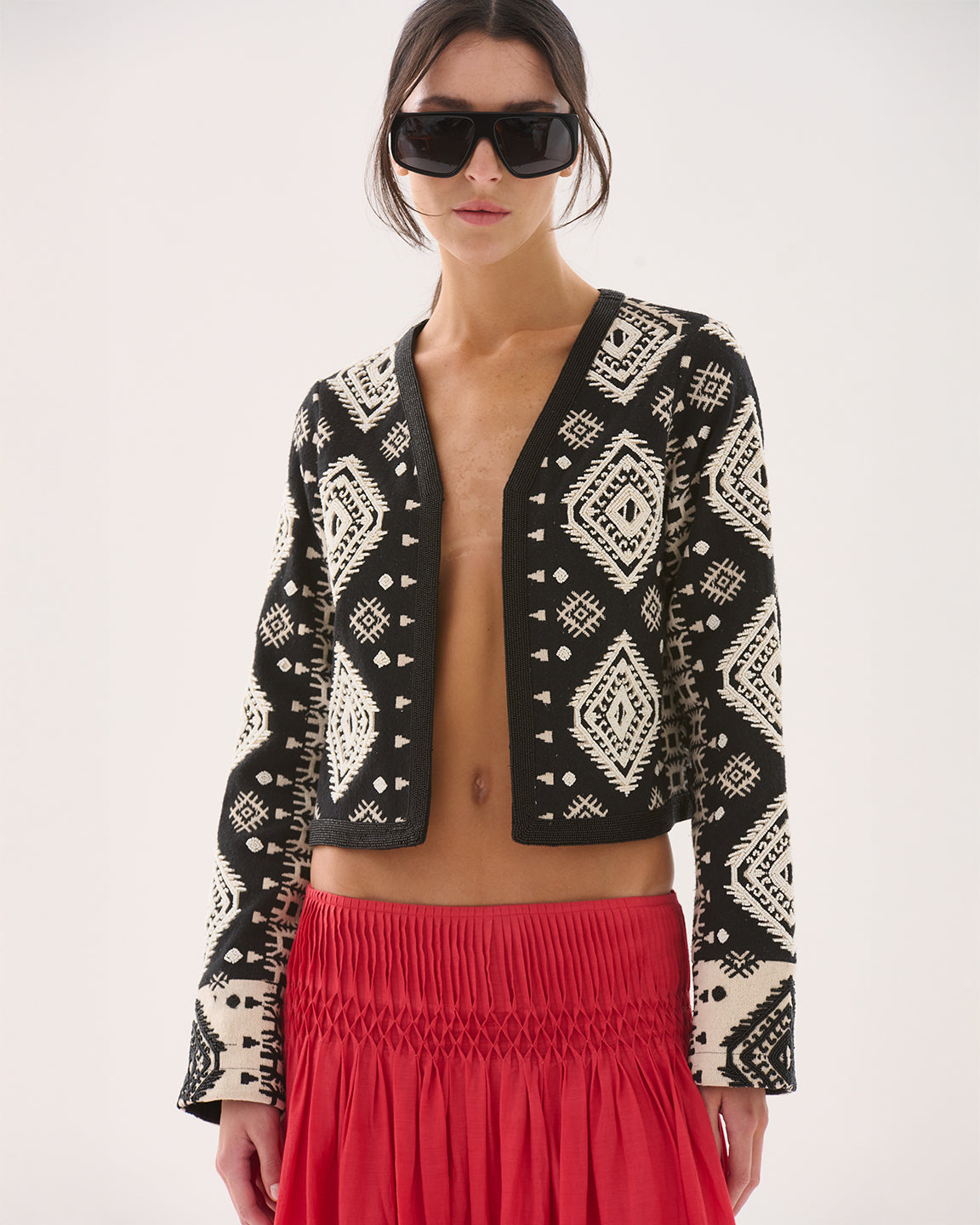 Maria Cher Gutenberg Nellie Jacket in Black