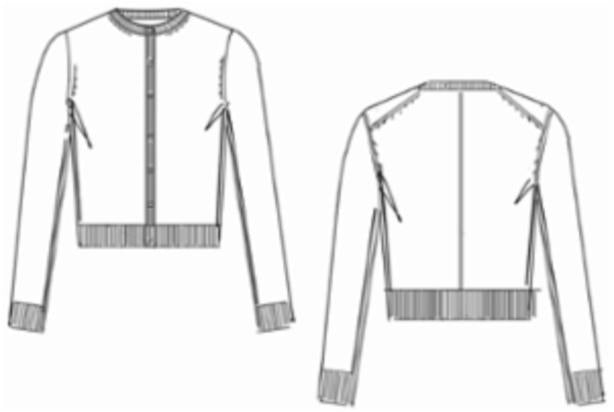 LINEN BLEND CARDIGAN