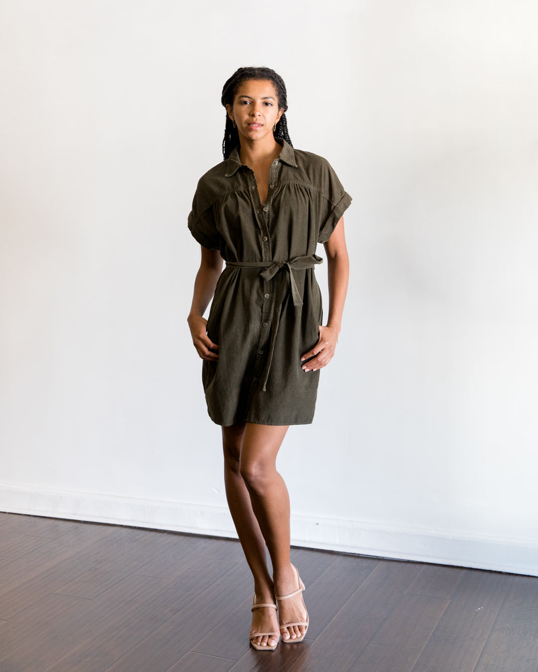 velvet by Graham and Spencer Macie Dress in Aloe