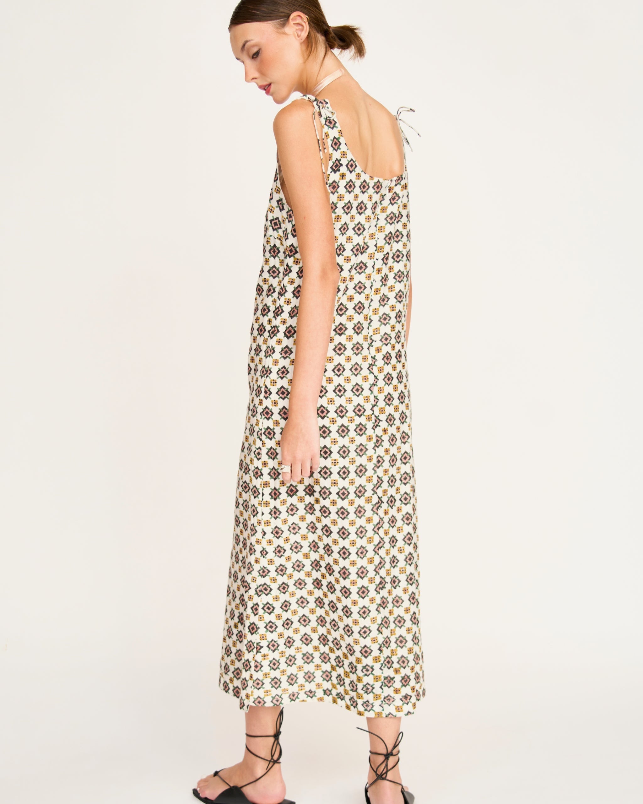 Crete Tank Dress in Prism