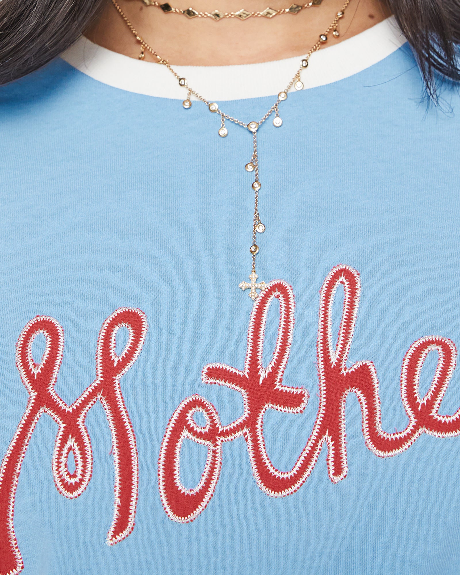 Mother The Boxy Goodie Inset in Mother Script