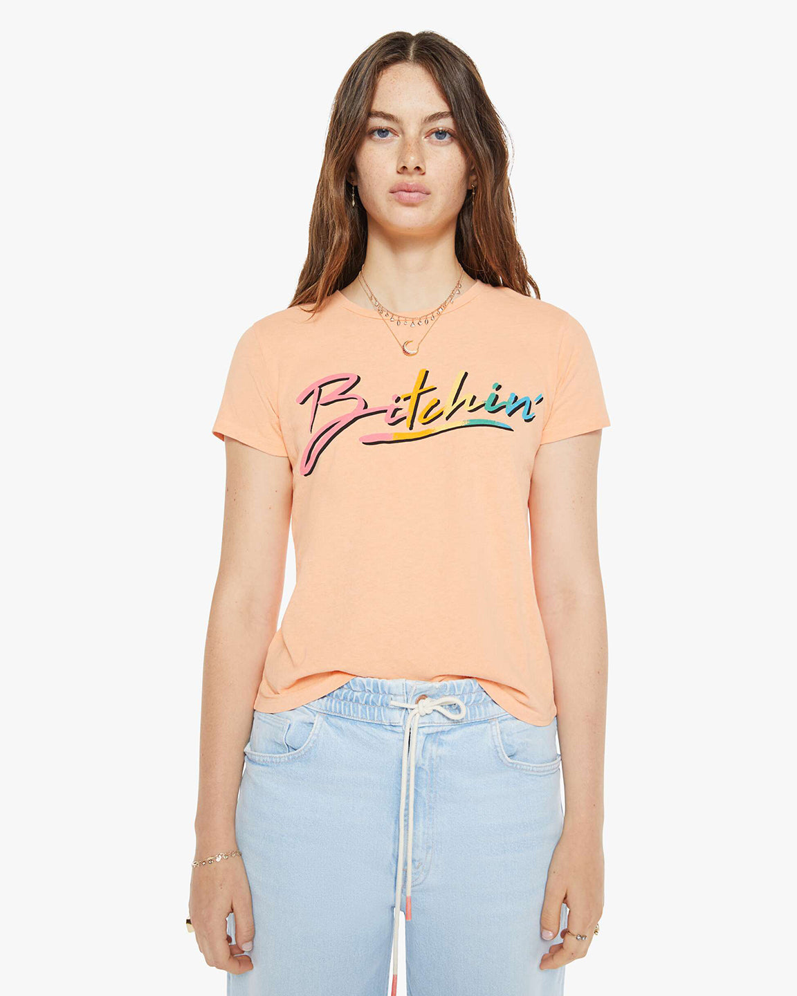 Mother The Lil Goodie Goodie in Peach Cobbler- Bitchin'