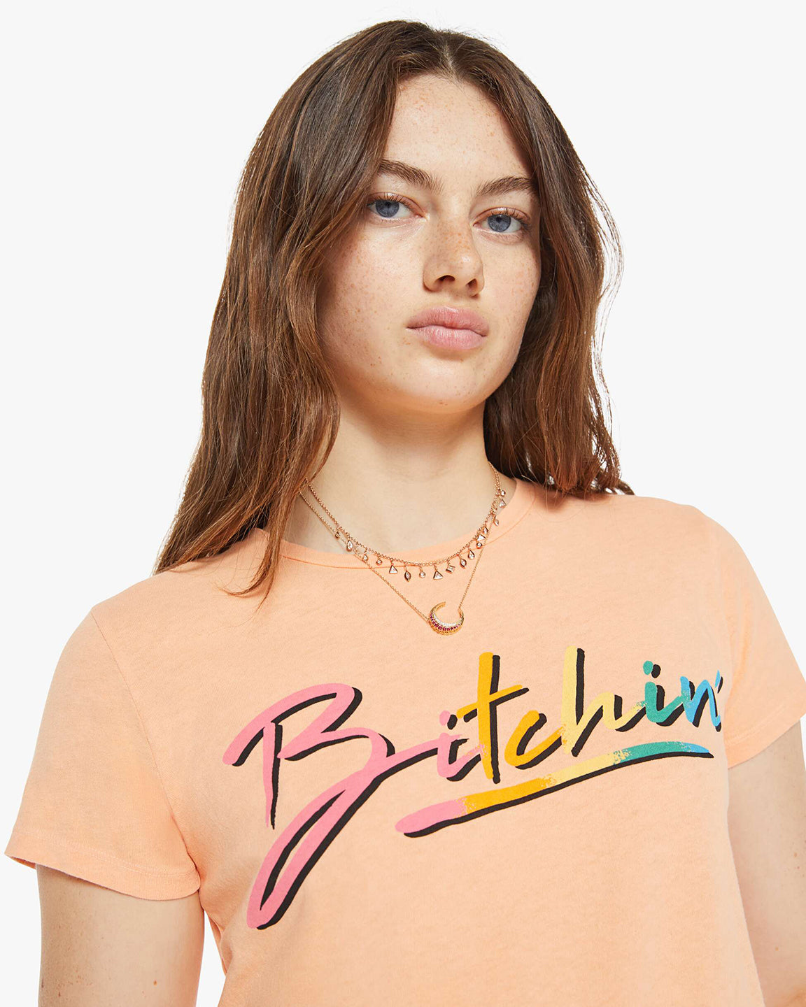 Mother The Lil Goodie Goodie in Peach Cobbler- Bitchin'