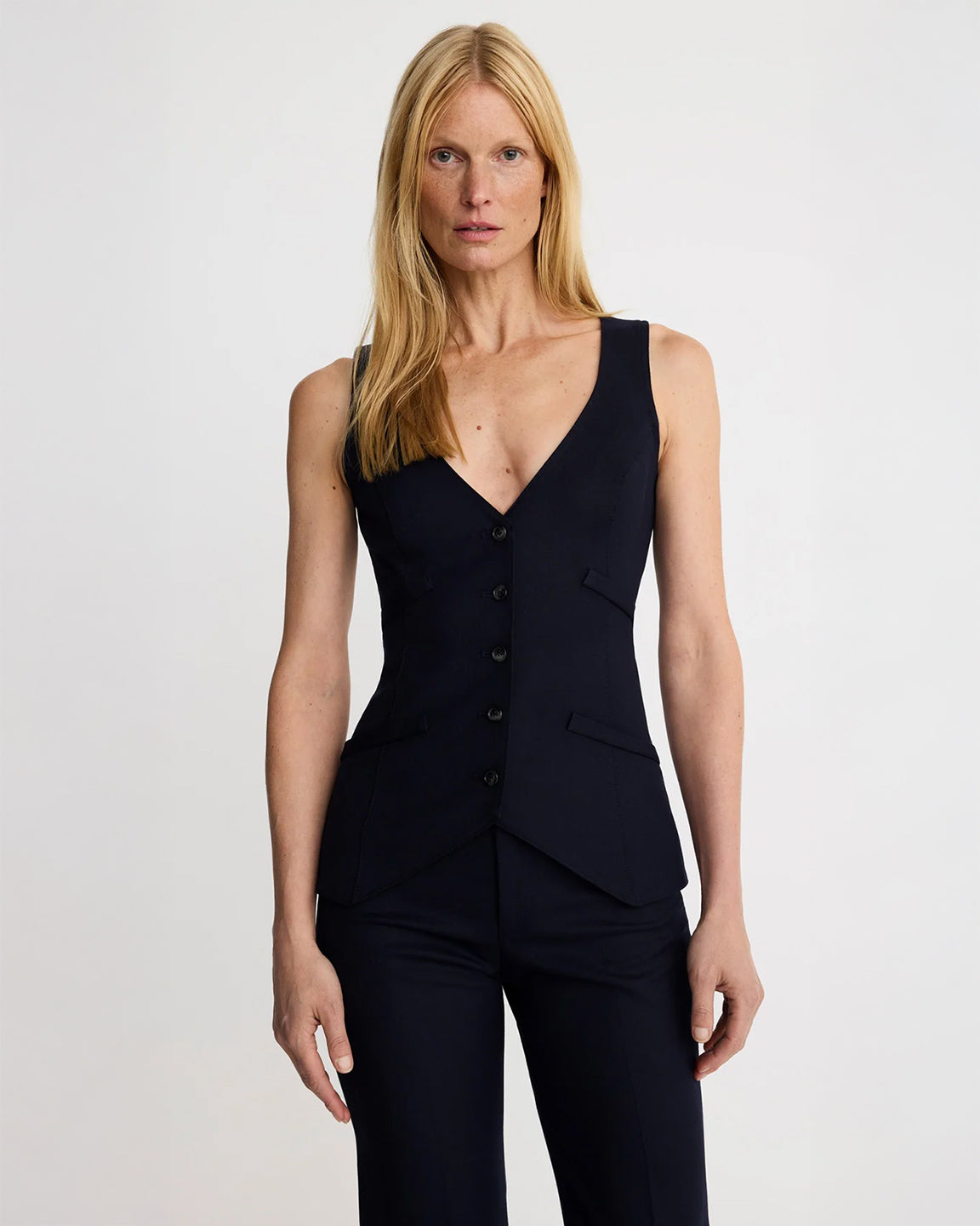 Smythe Waistcoat in Deep Black