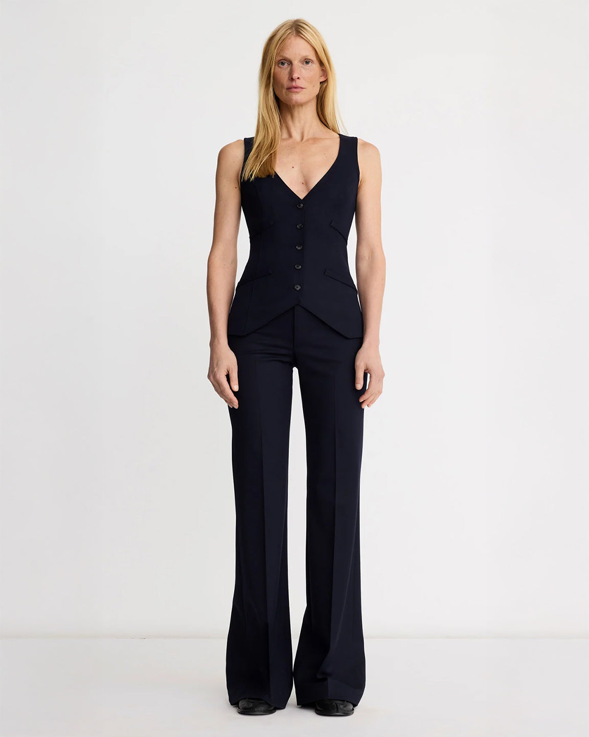 Smythe Waistcoat in Deep Black