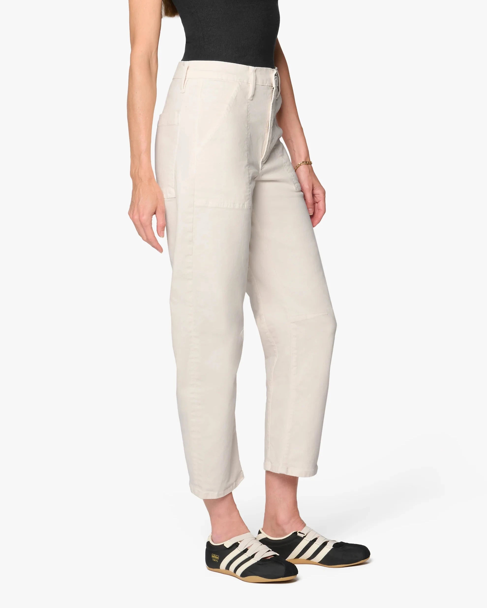 Betro Simone Anouk Utility Pant In Ecru