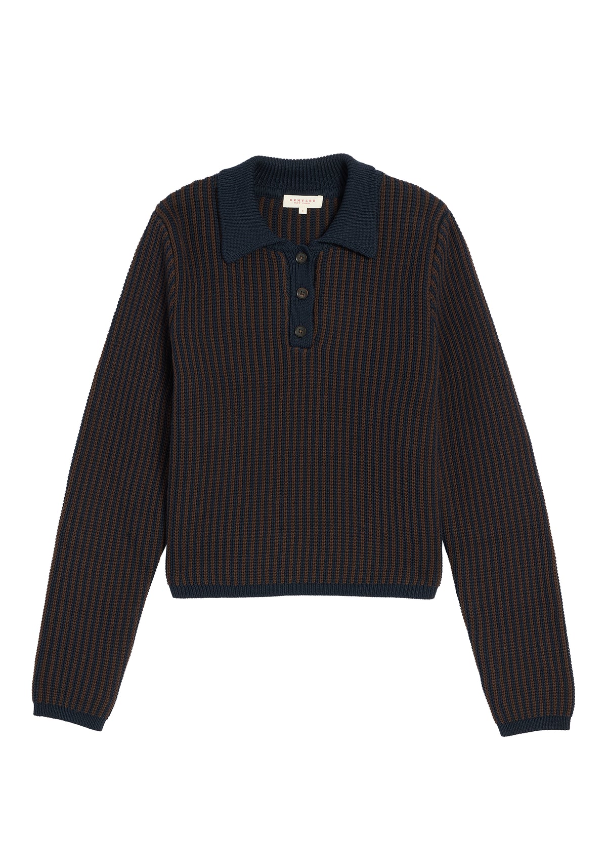 Kat Cotton Polo Sweater