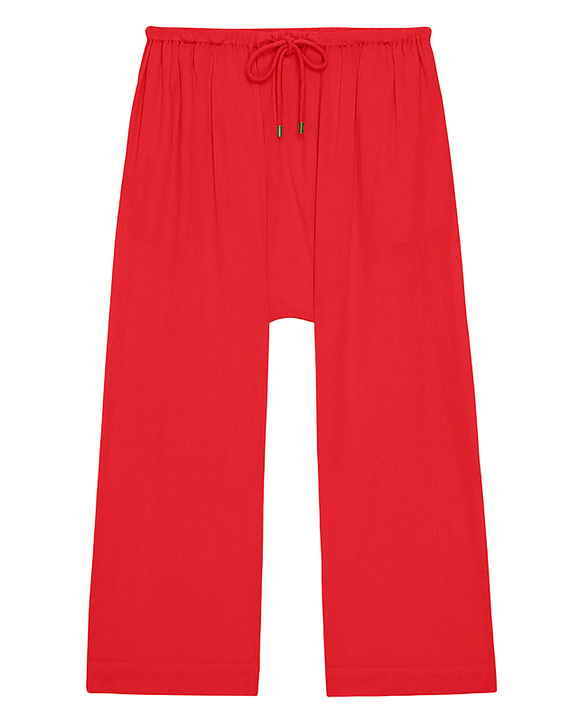 The Great. Reef Pant in Hot Red