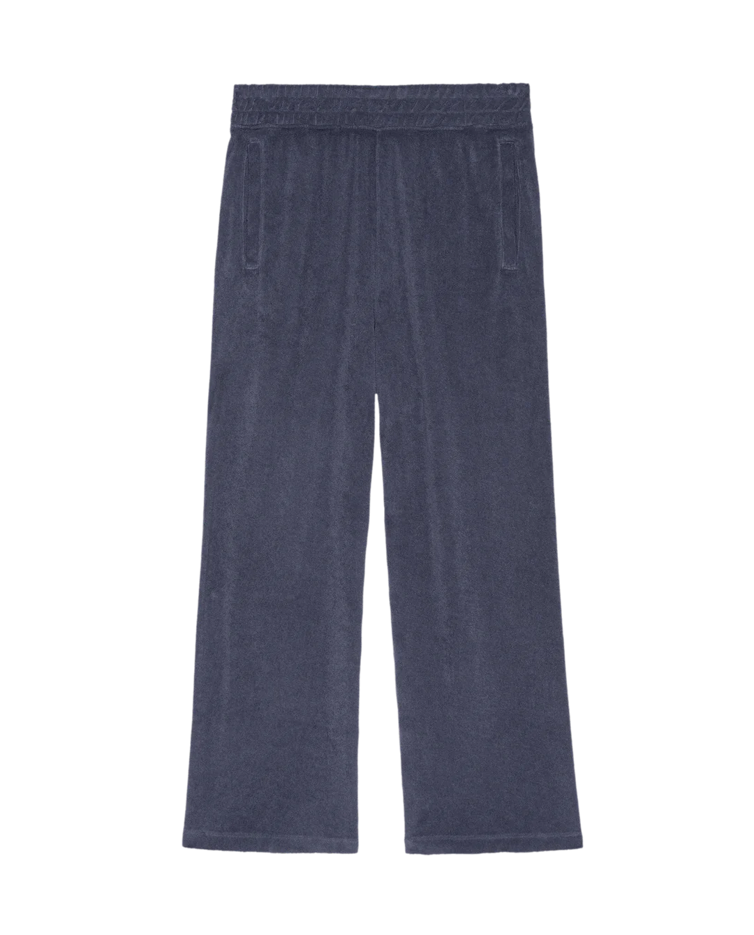 The Great. The Micro Terry Victory Sweatpant In Vintage Blue