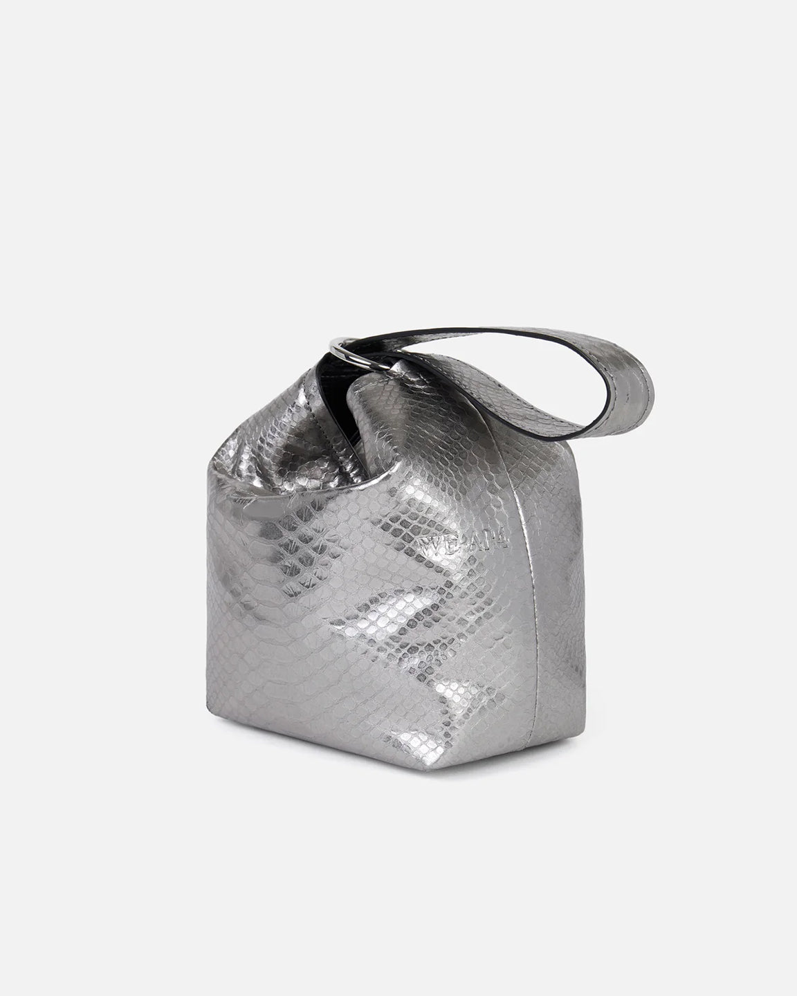 WE-AR4 The Afterparty Bag in Silver Metallic