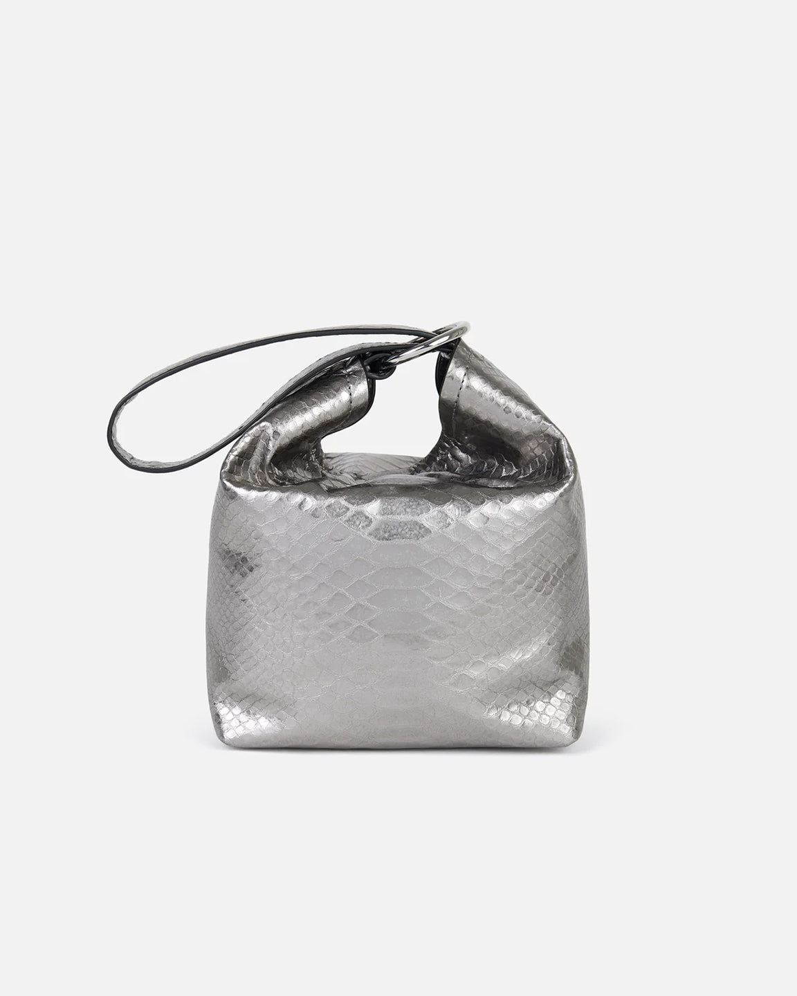 WE-AR4 The Afterparty Bag in Silver Metallic
