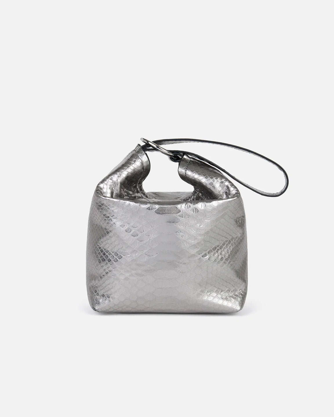 WE-AR4 The Afterparty Bag in Silver Metallic