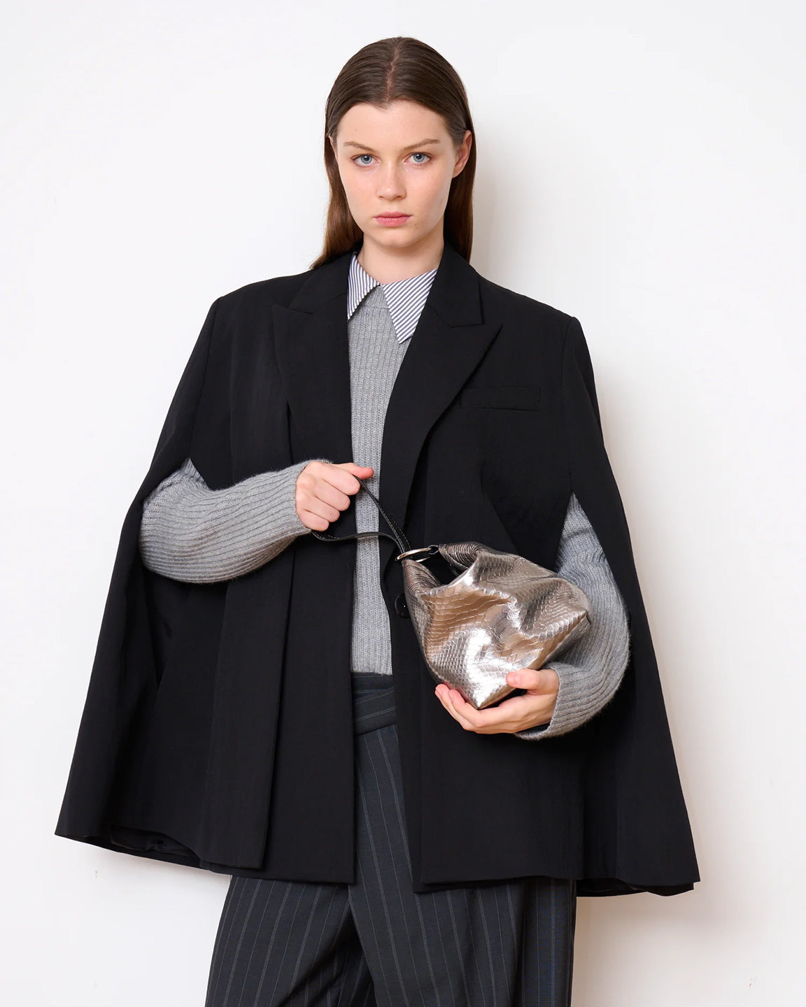 WE-AR4 The Afterparty Bag in Silver Metallic
