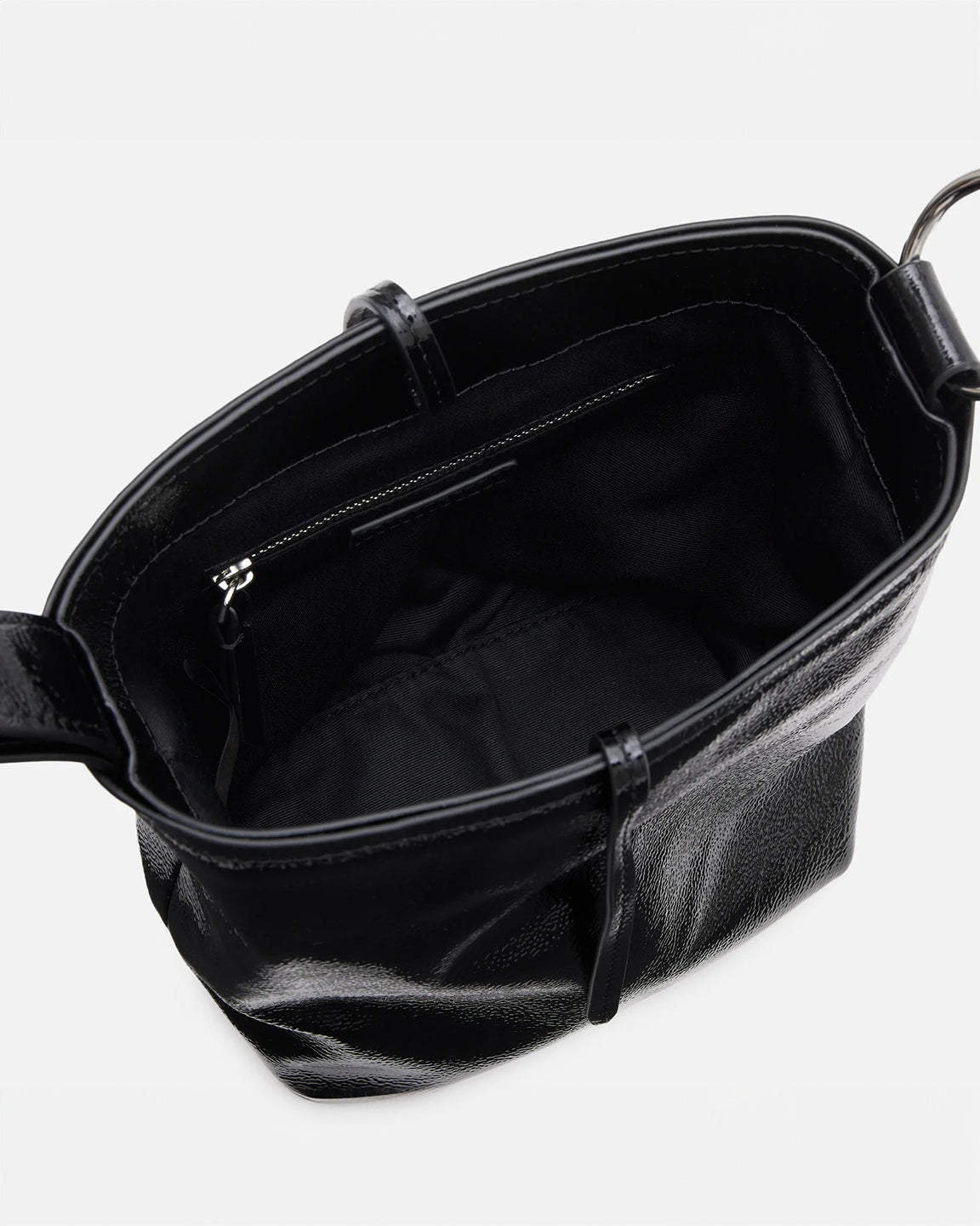 WE-AR4 The Afterparty Bag in Black Patent