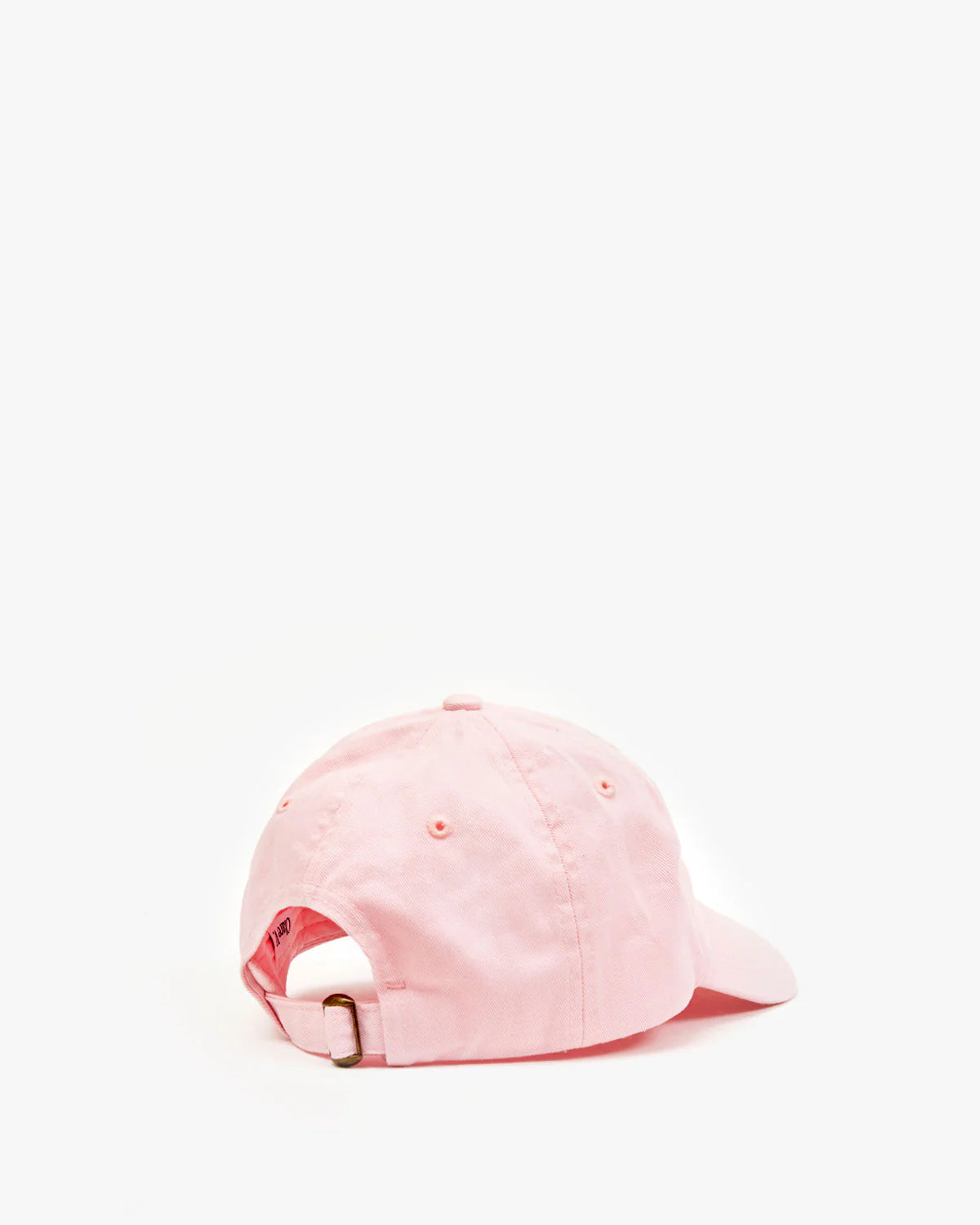 Clare V. Baseball Hat Embroidered Californie Light Pink