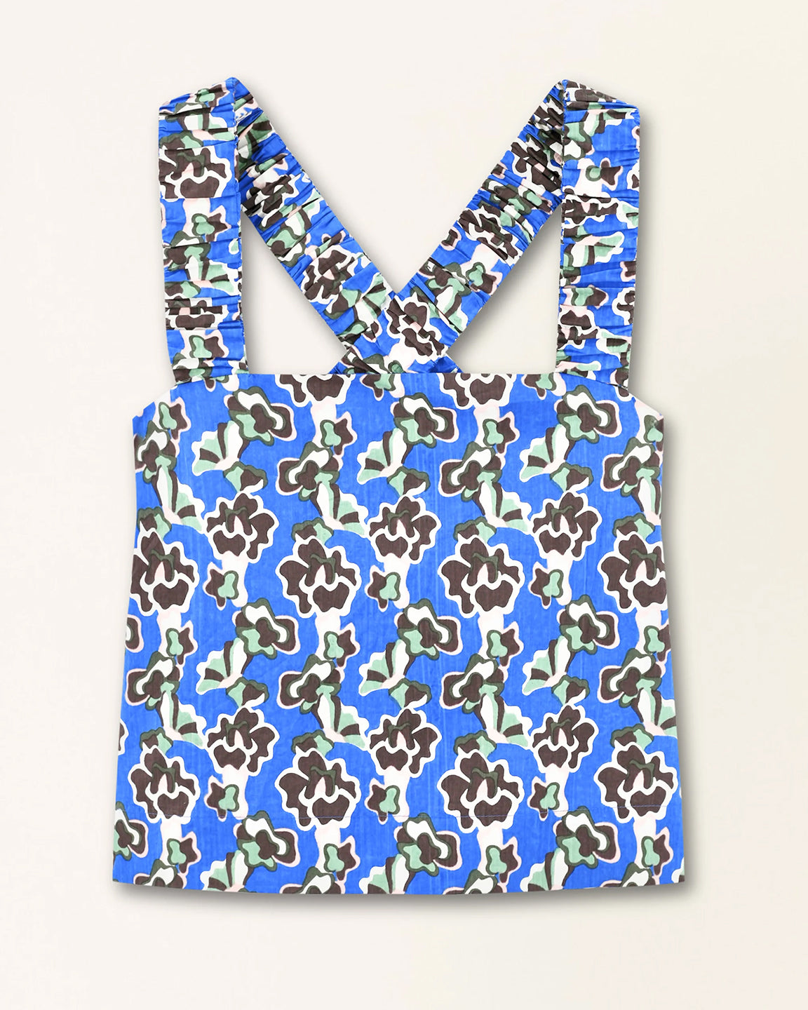 Mirth Boca Tank in Lapis Wildflower