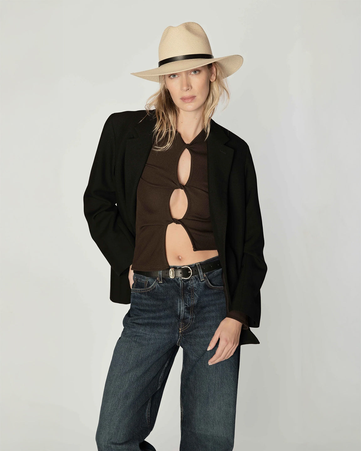 Janessa Leone Lyra Hat In Natural