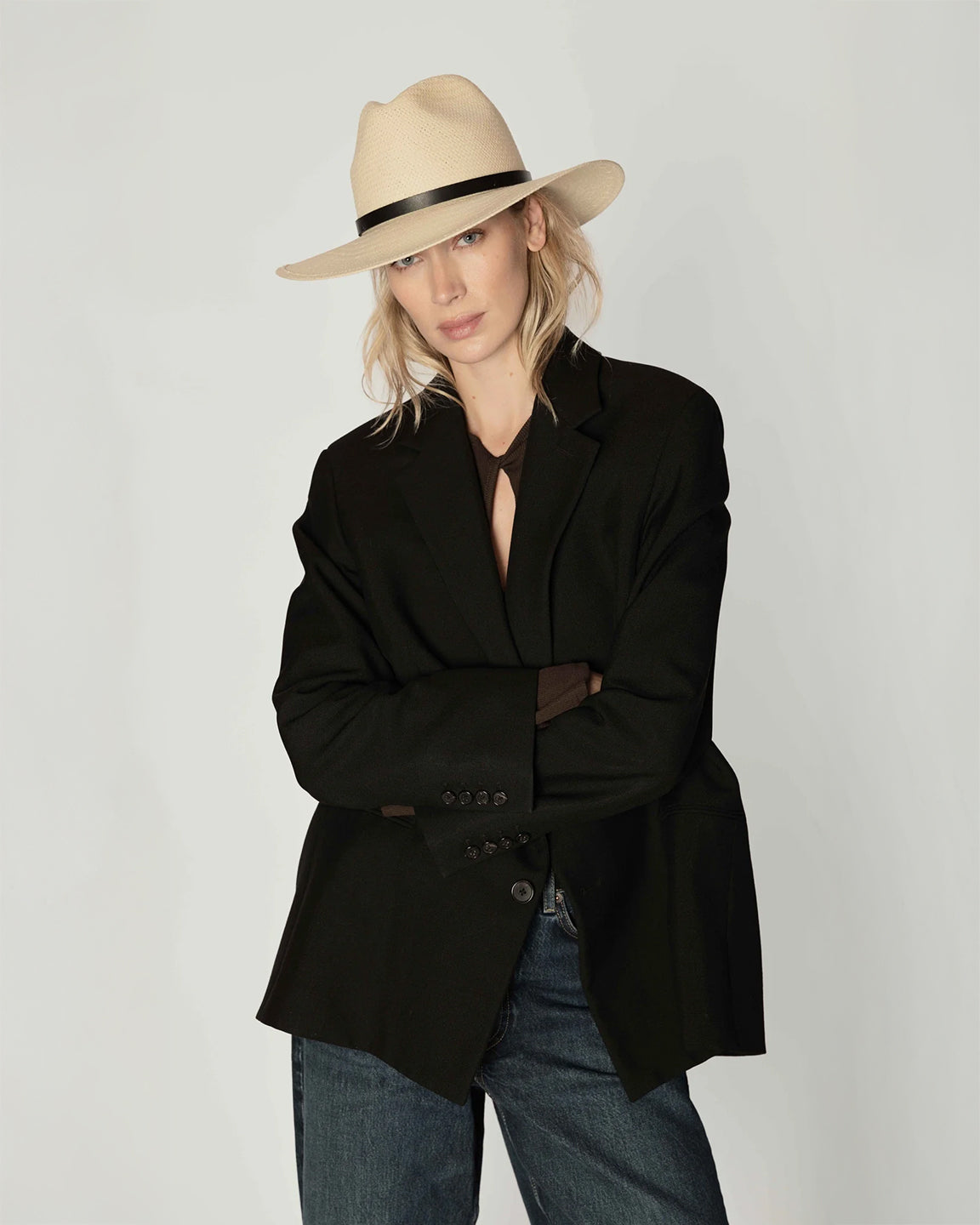 Janessa Leone Lyra Hat In Natural