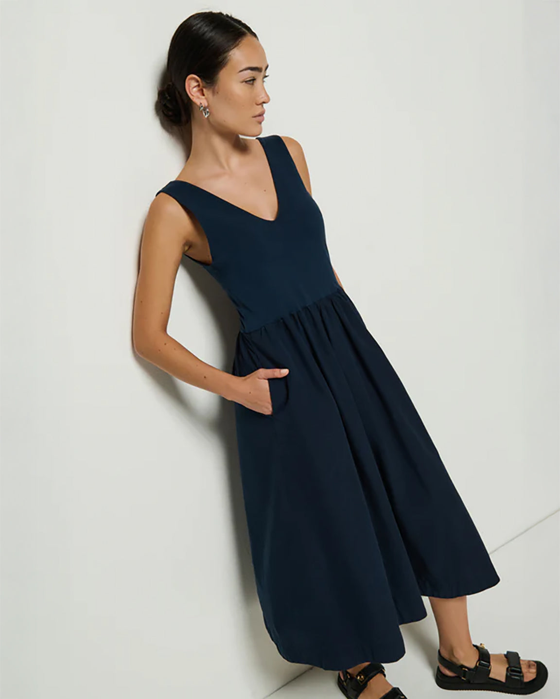 Nation Daria Tank Dress in Night Sky