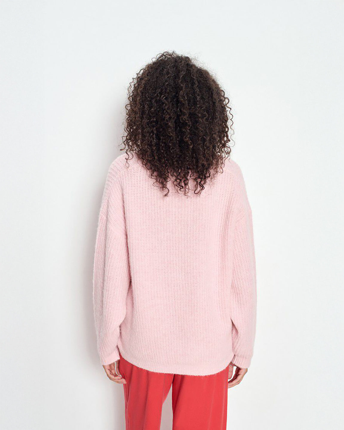 American Vintage East Cardigan in Cotton Candy Melange or Pearl Melange