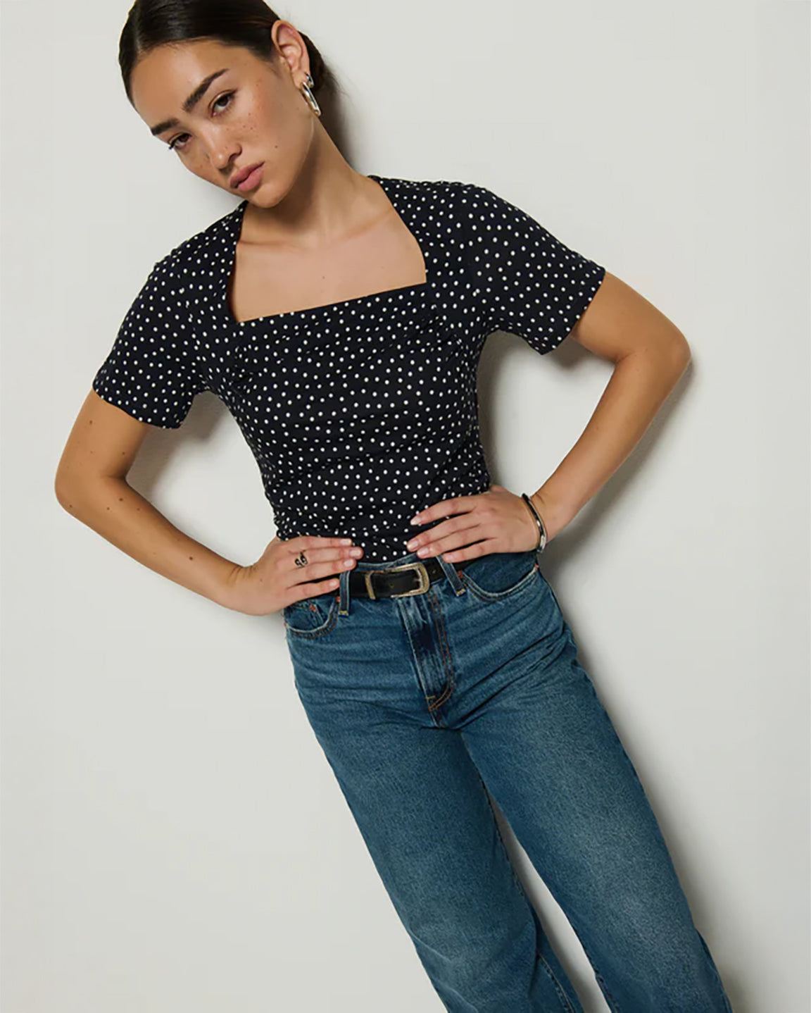 Nation Elsie Top in Cabana Polka