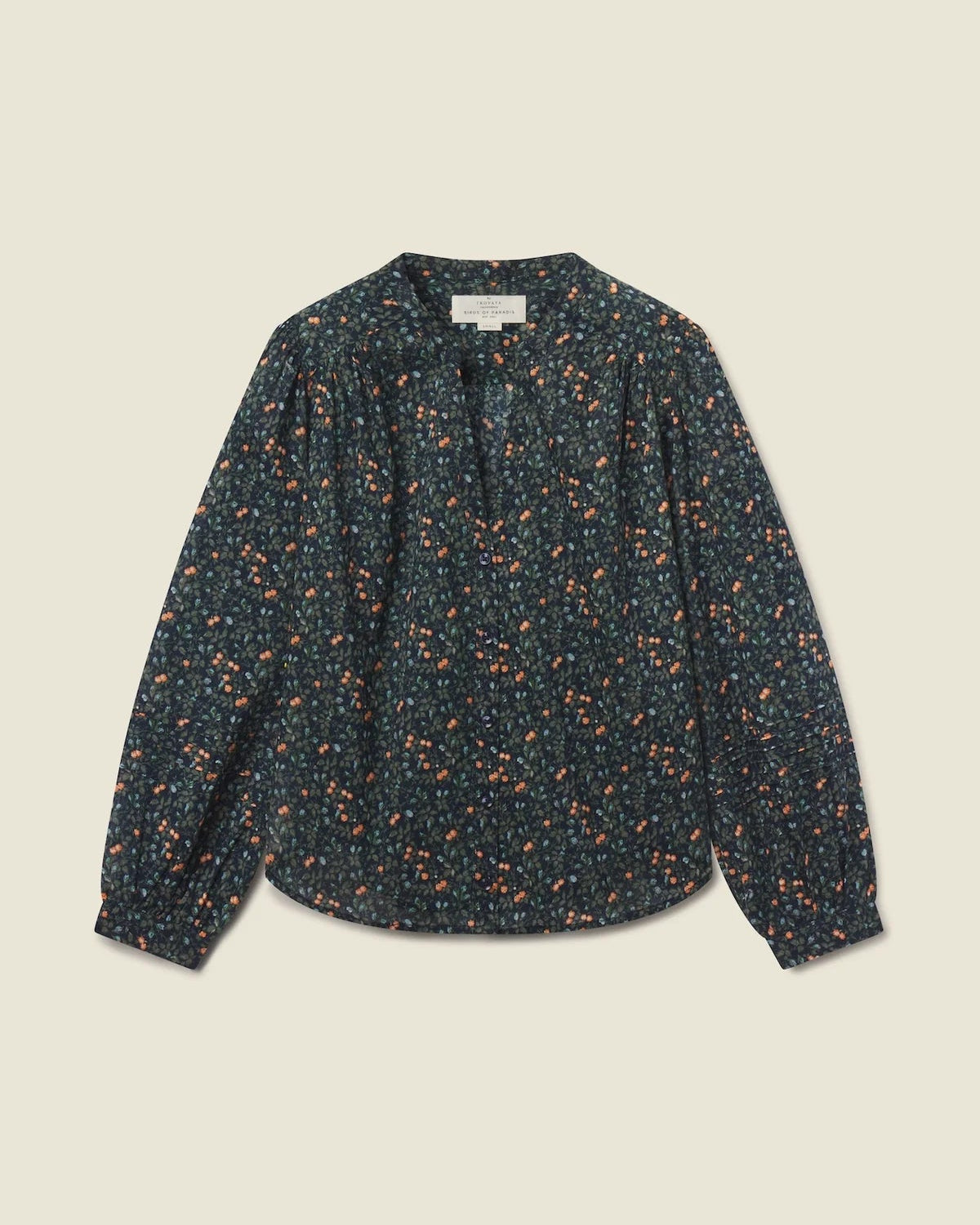 Trovata Pauline Blouse In Marin Ditsy