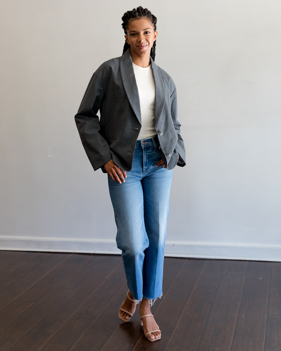 Xirena Jonah Jacket in Charcoal Melange