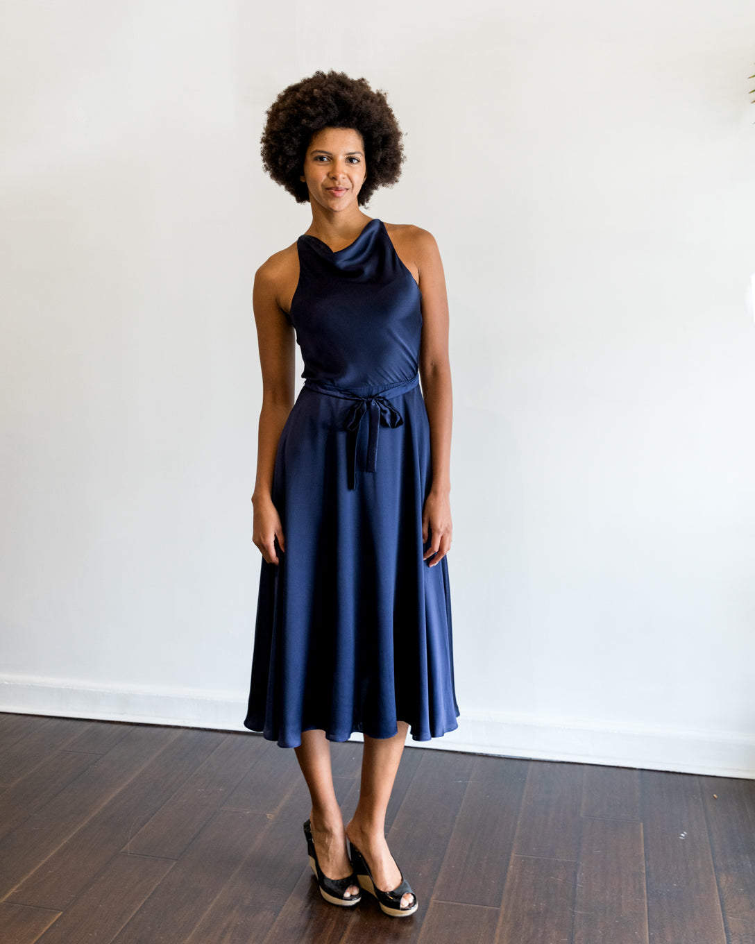 Amanda Uprichard Elondra Dress in Imperial