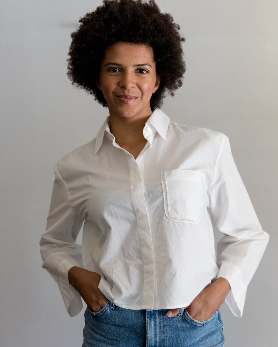 Neu Nomads Diya Blouse in White