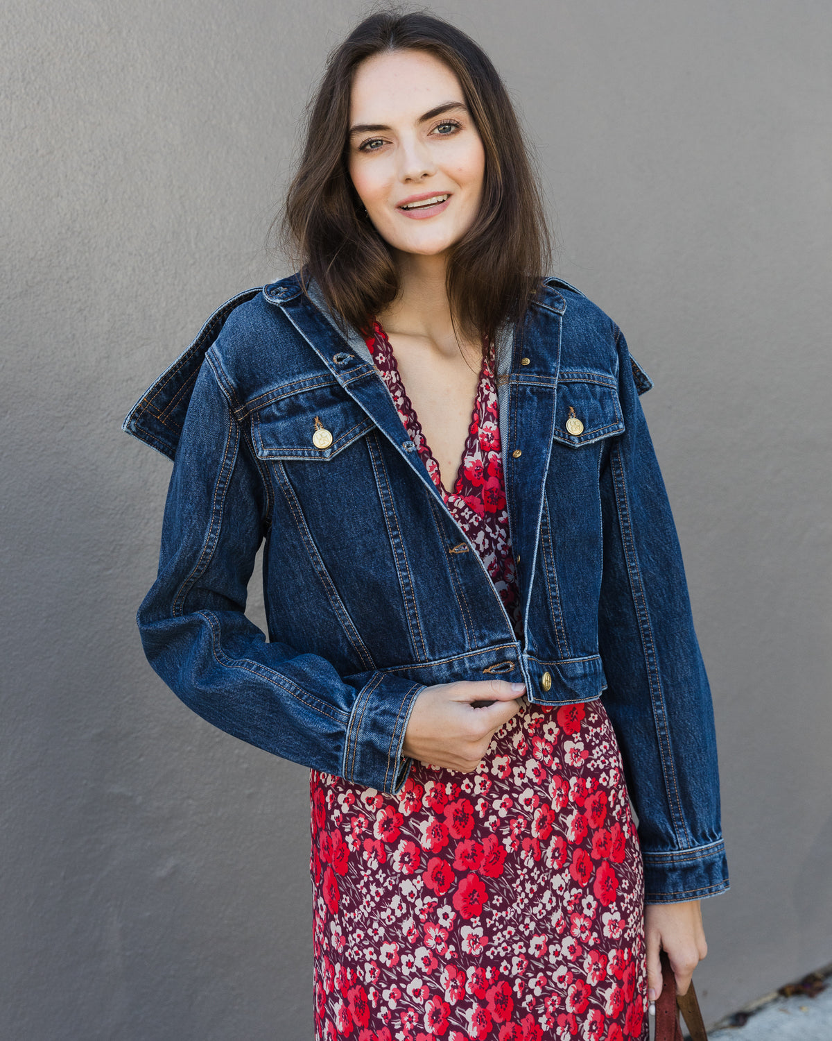 Ulla Johnson The Sybil Denim Jacket in Nile
