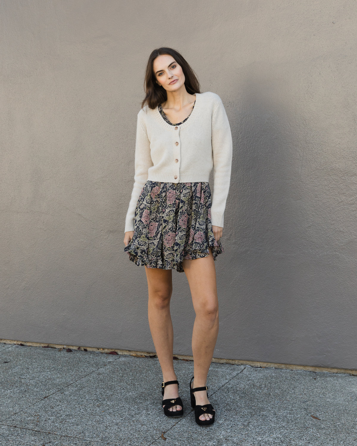 Natalie Martin Marina Dress In Botanica Dusk