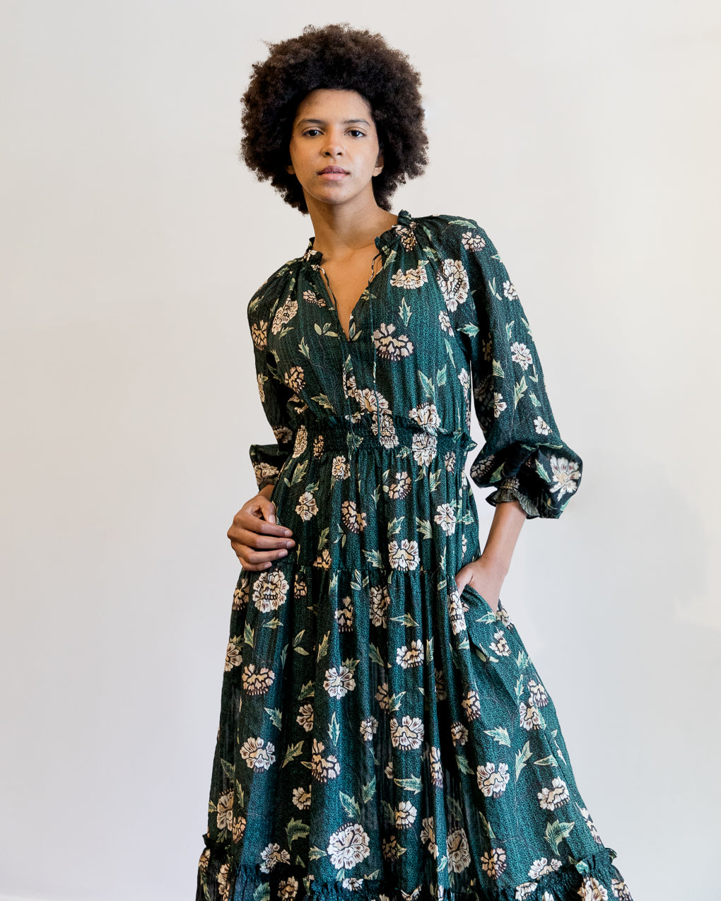Ulla Johnson Katerina Dress in Balsam