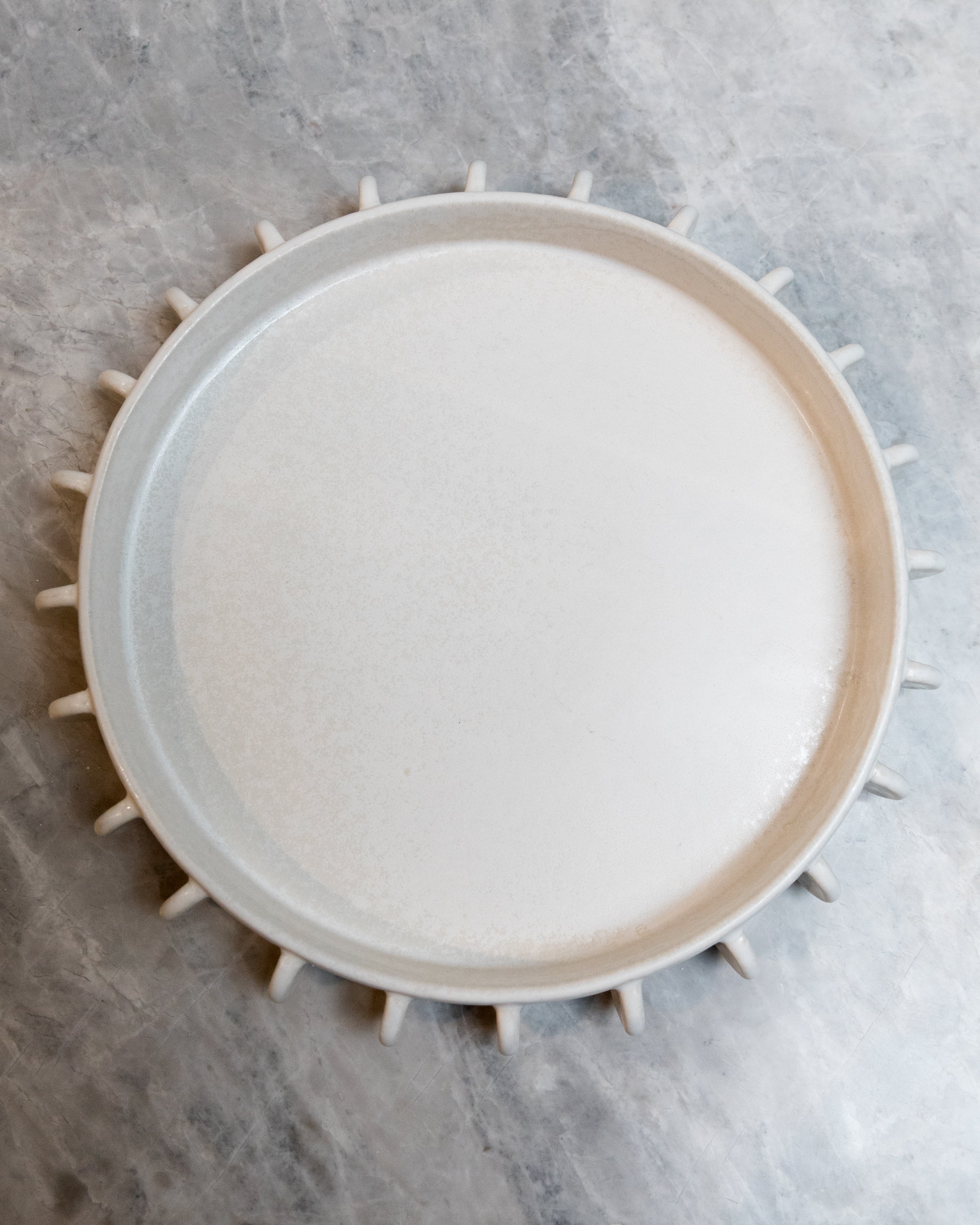 Accent Decor Reverie Tray Small in White