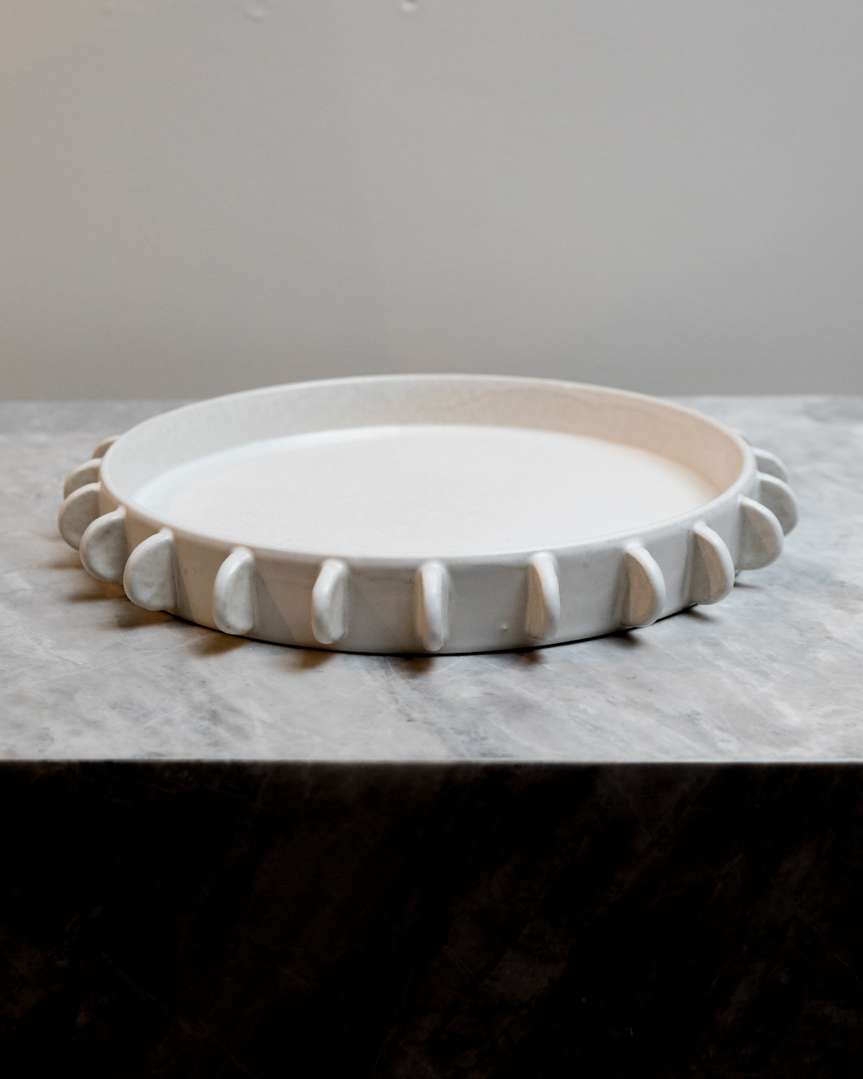 Accent Decor Reverie Tray Small in White