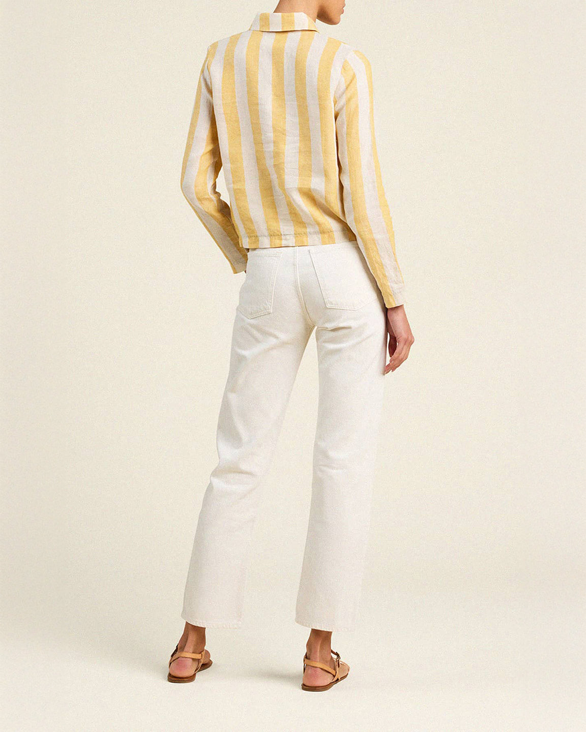 Trovata Birds of Paradis Leni Jacket Faro Stripe
