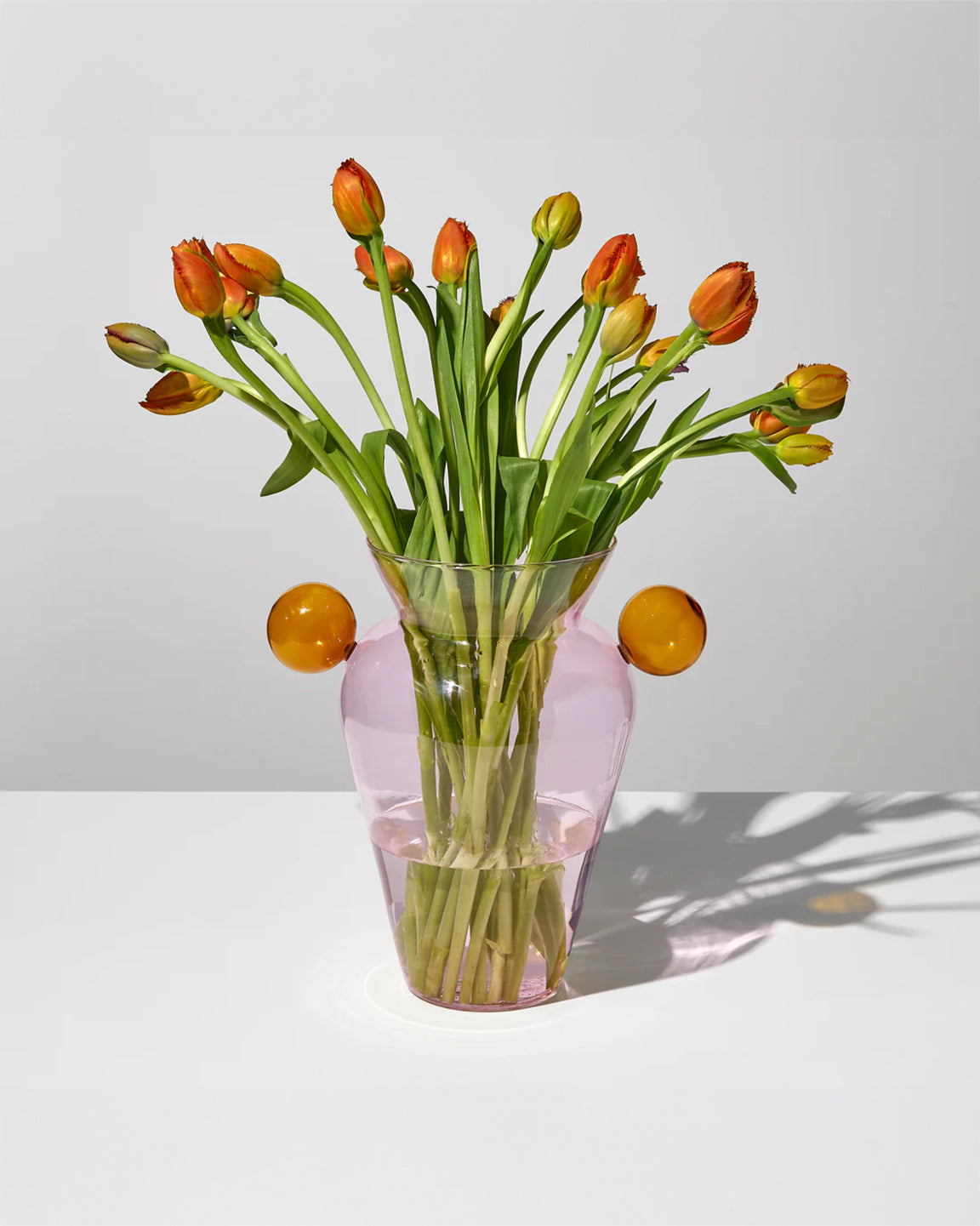 Fazeek Geo Urn in Pink and Amber