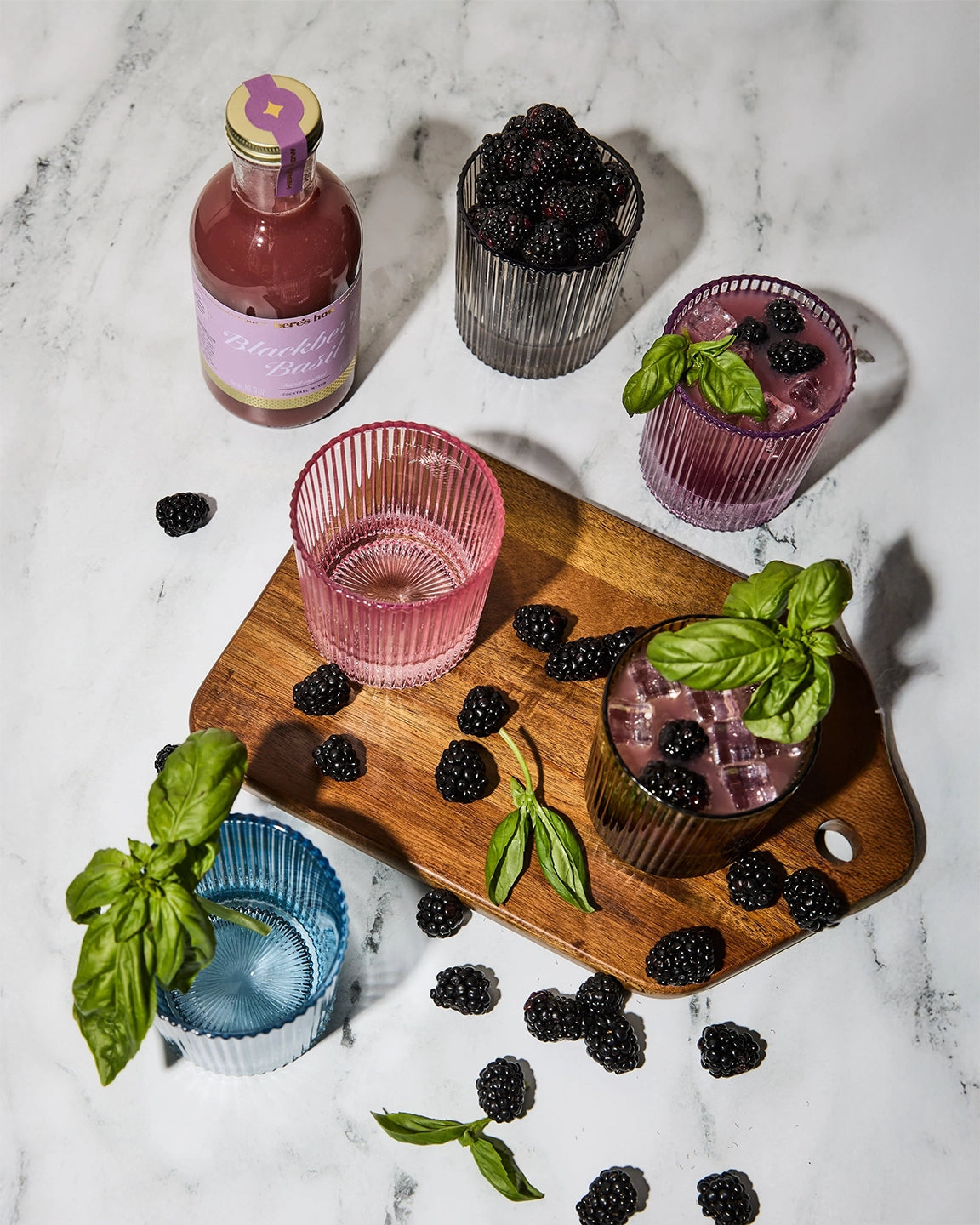 Here's How The Scout Lowball Glasses (Set of 2) in Blush