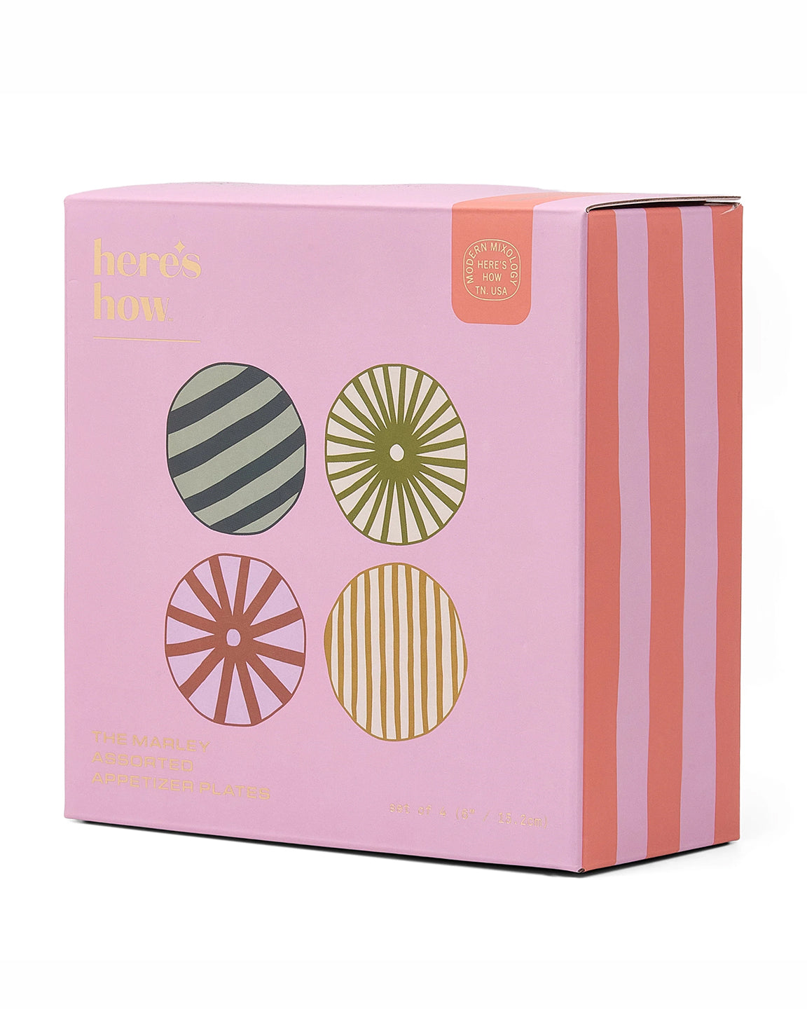 Here's How The Marley Set of 4 Appetizer Plates