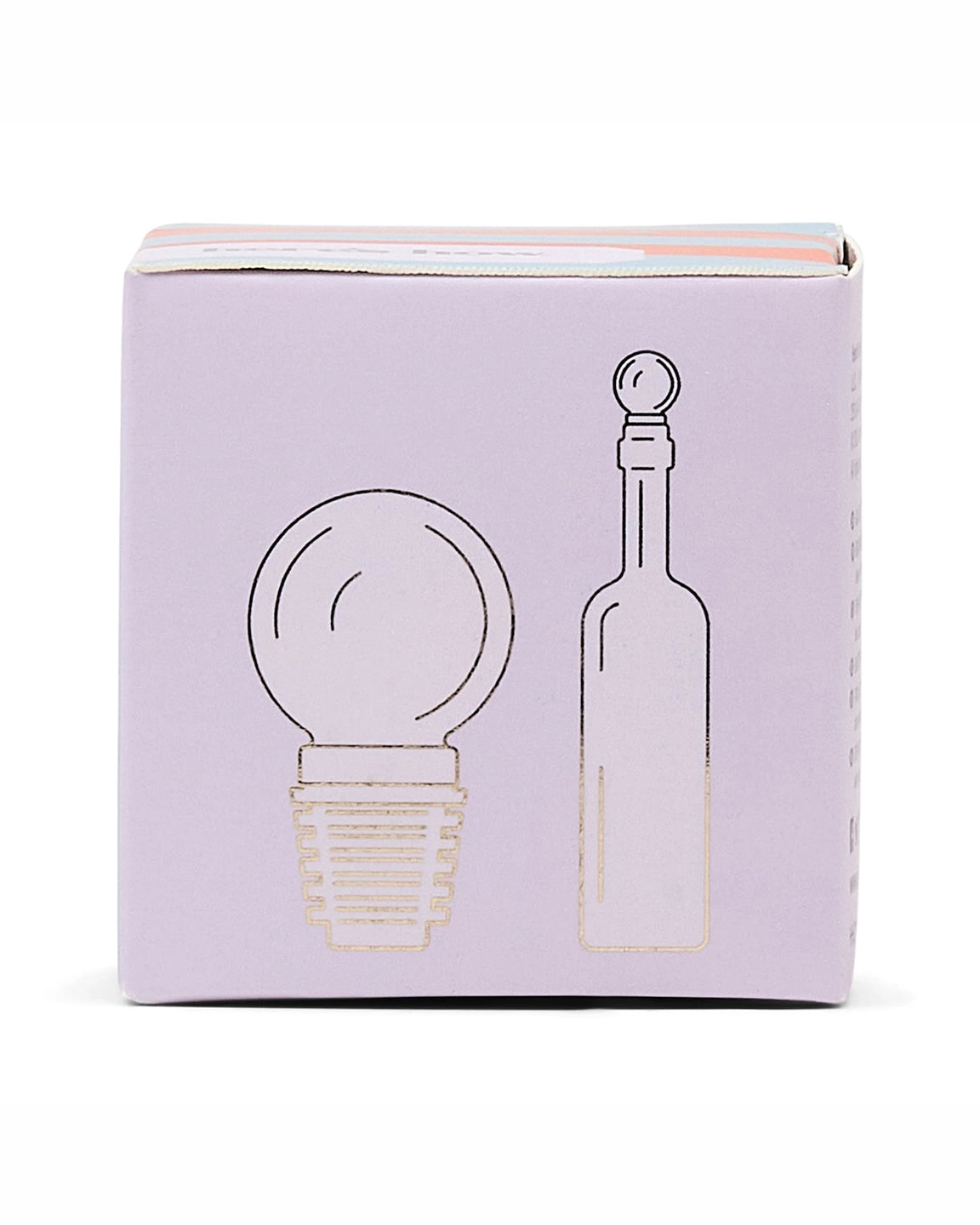 Here's How The Moony Glass Bottle Stopper in Lilac