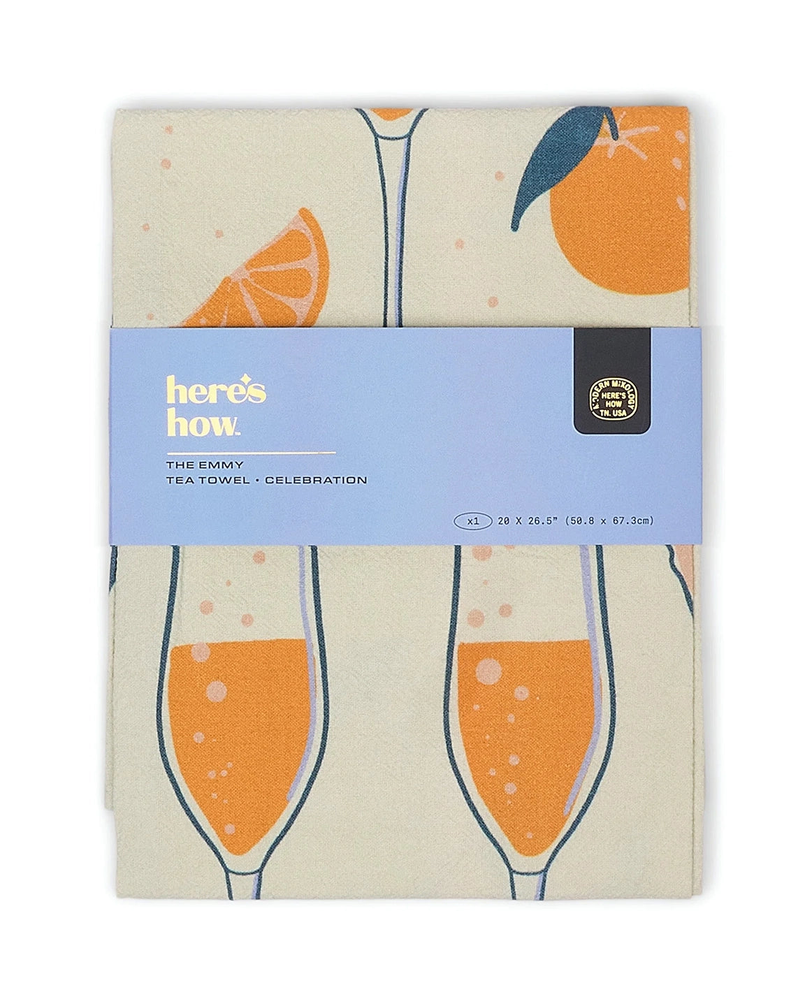 Here's How The Emmy Tea Towel in Celebration