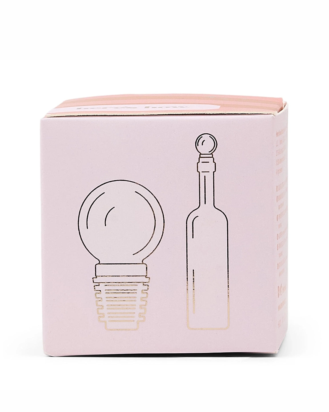 Here's How The Moony Glass Bottle Stopper in Blush