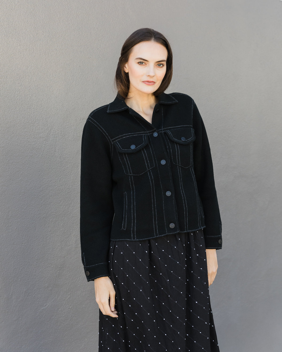 Kujten Jessinora Jacket in Noir