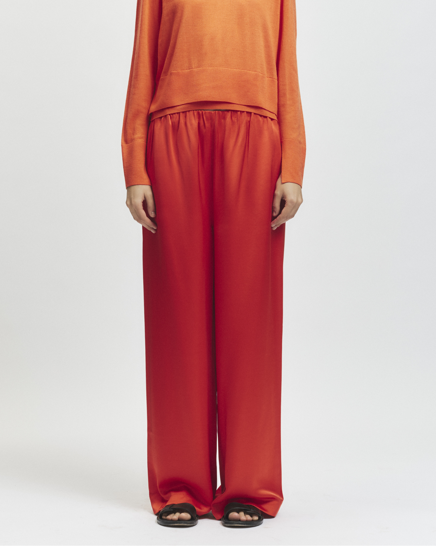 Paige Pull on Pant, Mandarin
