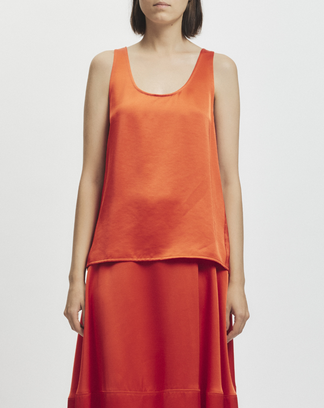 Isola Scoopneck Tank, Mandarin