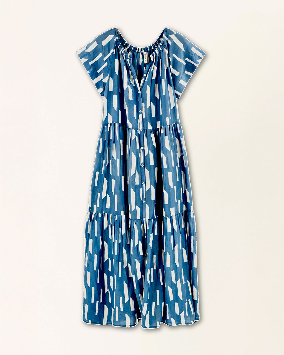Mirth Vienna Maxi Dress in Indigo Rainfall