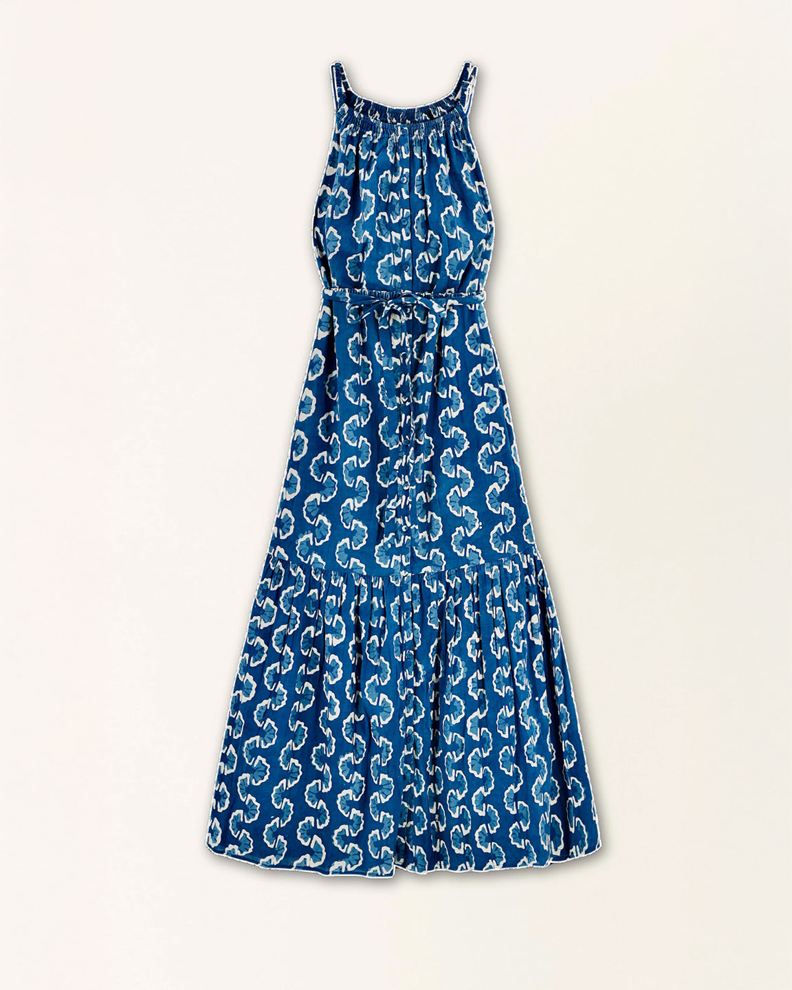 Mirth Corsica Sundress in Indigo Orchard Road