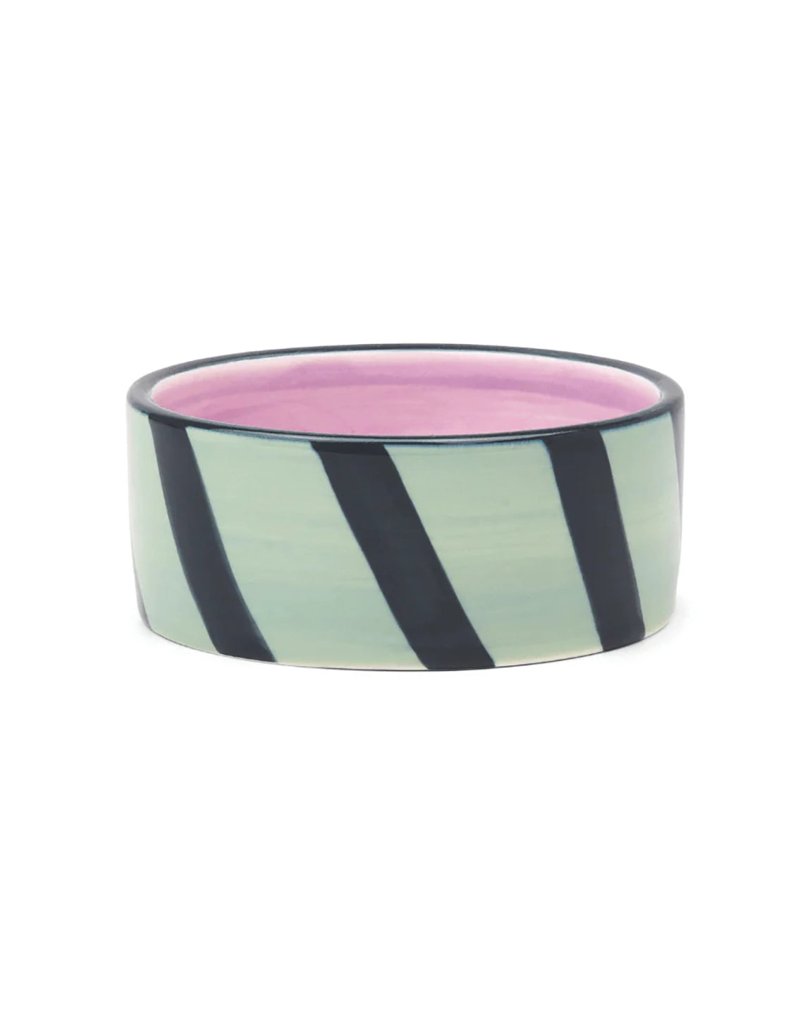 Here's How The Izzy Wine Coaster in Blue and Green Stripe